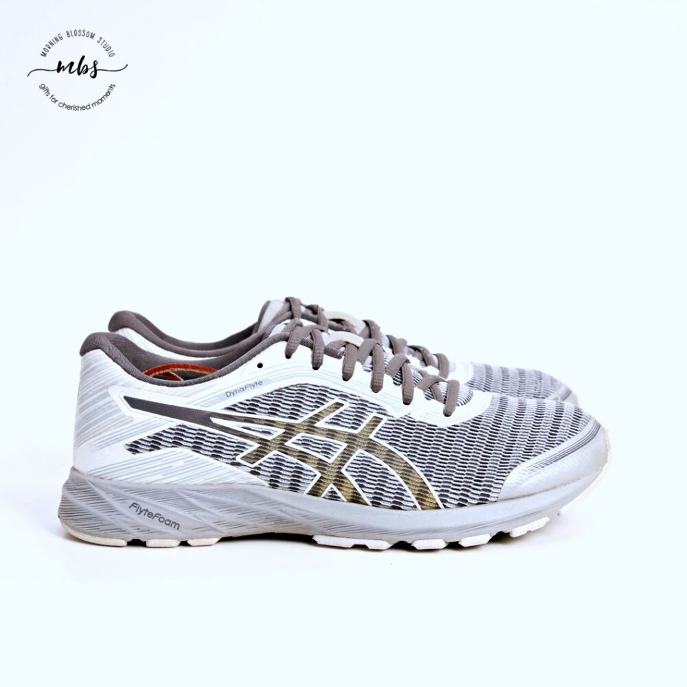 Asics DynaFlyte Running Shoes Blue Gray Men 8‎